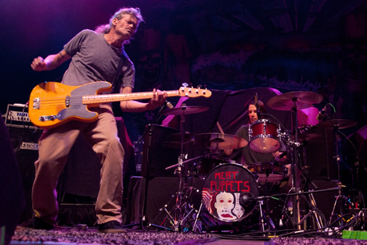 Meat Puppets performing at the Pageant.