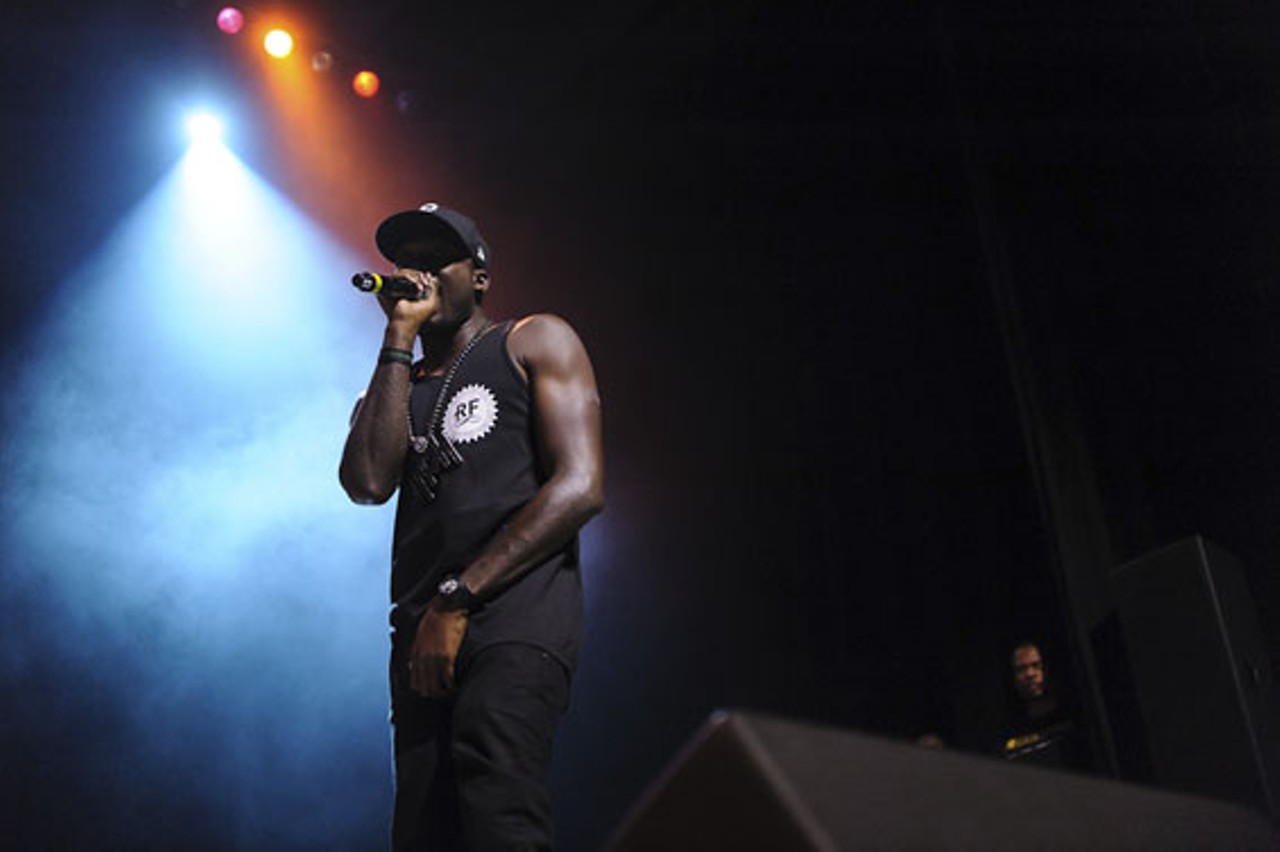 Meek Mill, performing at The Pageant.