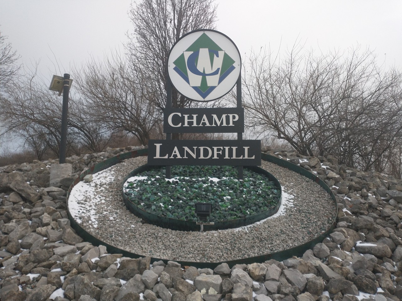 Champ
Champ only has 12 people, but it was founded on grand ambitions by a former shot put champion who envisioned building a sports stadium (thus its name). Unfortunately, the stadium never materialized, and now its main claim to fame is a giant landfill. Yes, the town is a literal dump. But it’s still better than Chesterfield.
