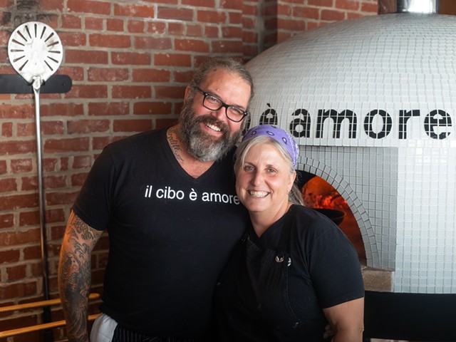 Matt and Amy Herren own and operate 1929 Pizza and Wine in Wood River, Illinois.