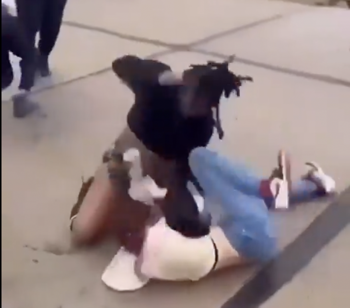 A video that went viral this weekend shows a 15-year-old beating another teen near Hazelwood East High School.