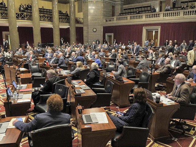 The Missouri House chamber during debate on March 12, 2023