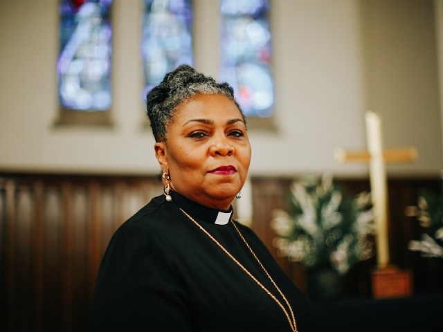 Reverend Traci Blackmon of the United Church of Christ is one of 13 plaintiffs on a suit filed against Missouri's strict abortion ban today.