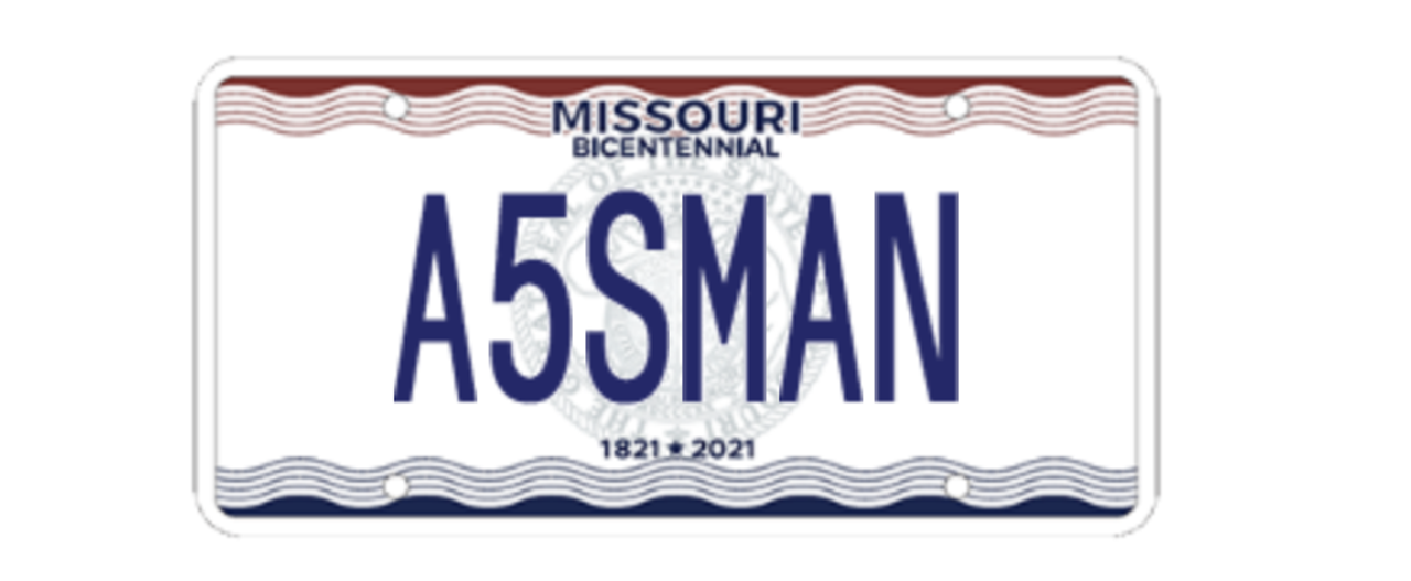 Missouri's Rejected License Plates in 2023 Prove How Nasty We Are