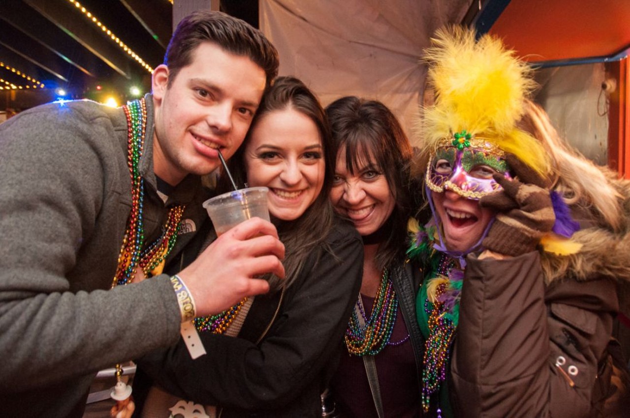 Party at Molly's in Soulard for Mardi Gras St. Louis 2018