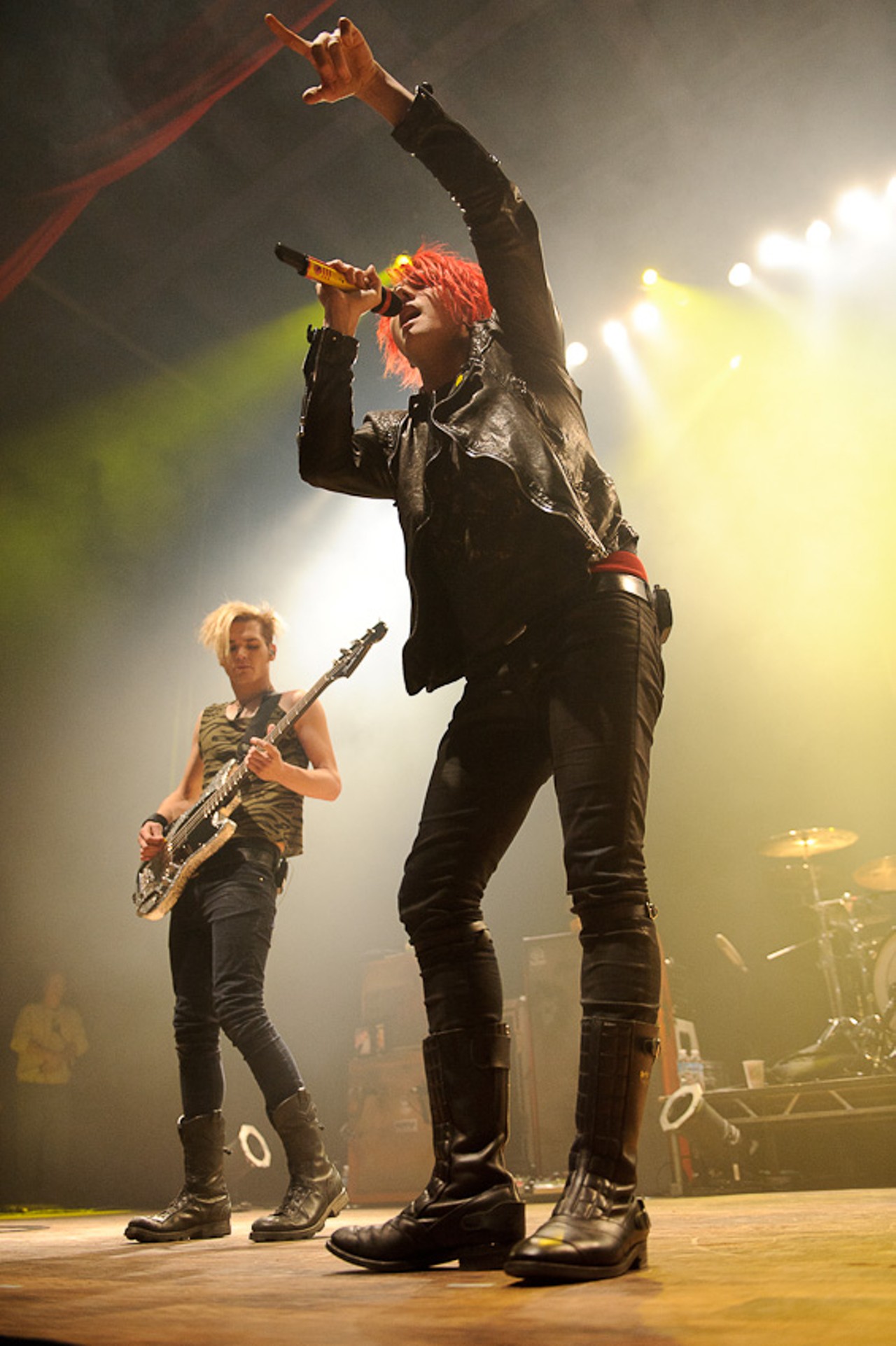 My Chemical Romance performing at the Pageant.