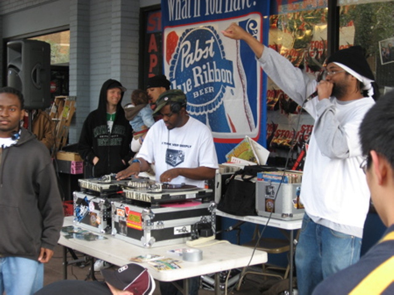 National Record Store Day at Vintage Vinyl in St. Louis, April 19, 2008