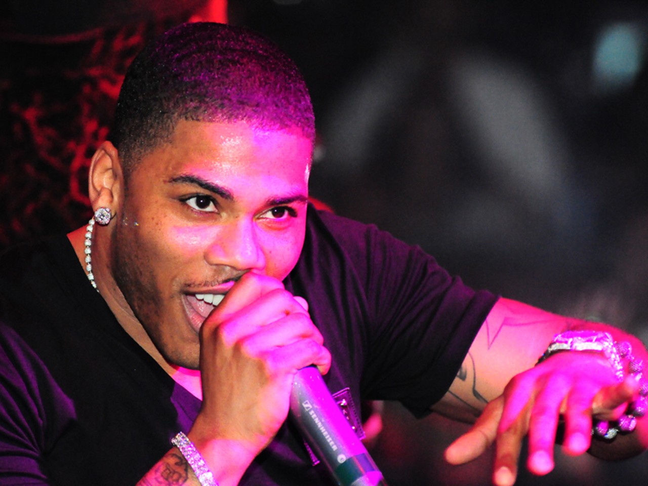 Nelly at Home Nightclub in St. Louis.