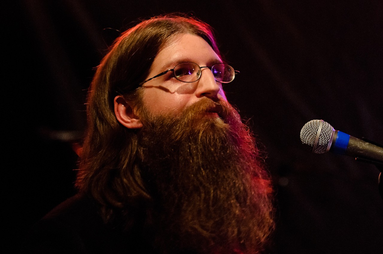 Tof Hoglen, keyboardist for Carter Hulsey, easily won the "Most Bearded" award.