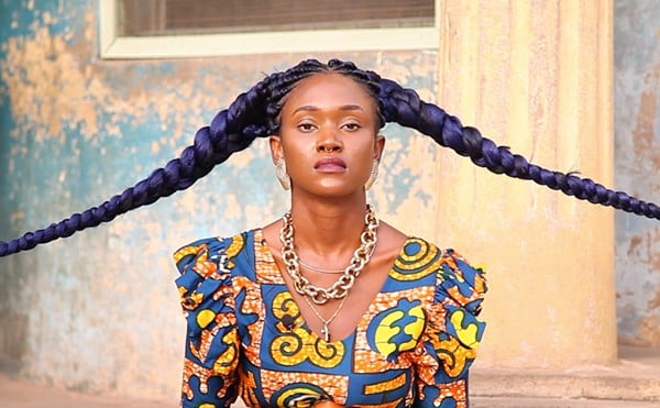Still from Yvonne Osei's EXTENSIONS.