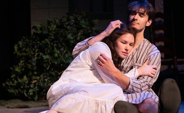 Bryn McLaughlin as Leah and Dustin Lane Petrillo as Haskell in The Immigrant.