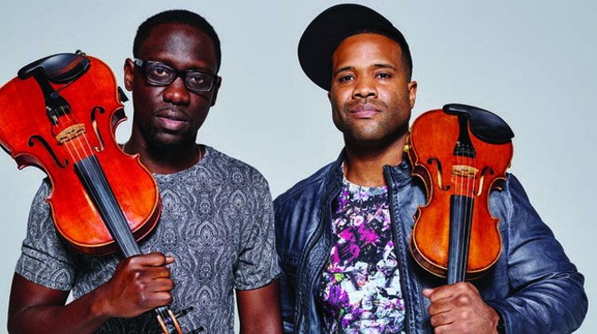 Black Violin will perform at the Blanche M Touhill Performing Arts Center on Friday, October 5.