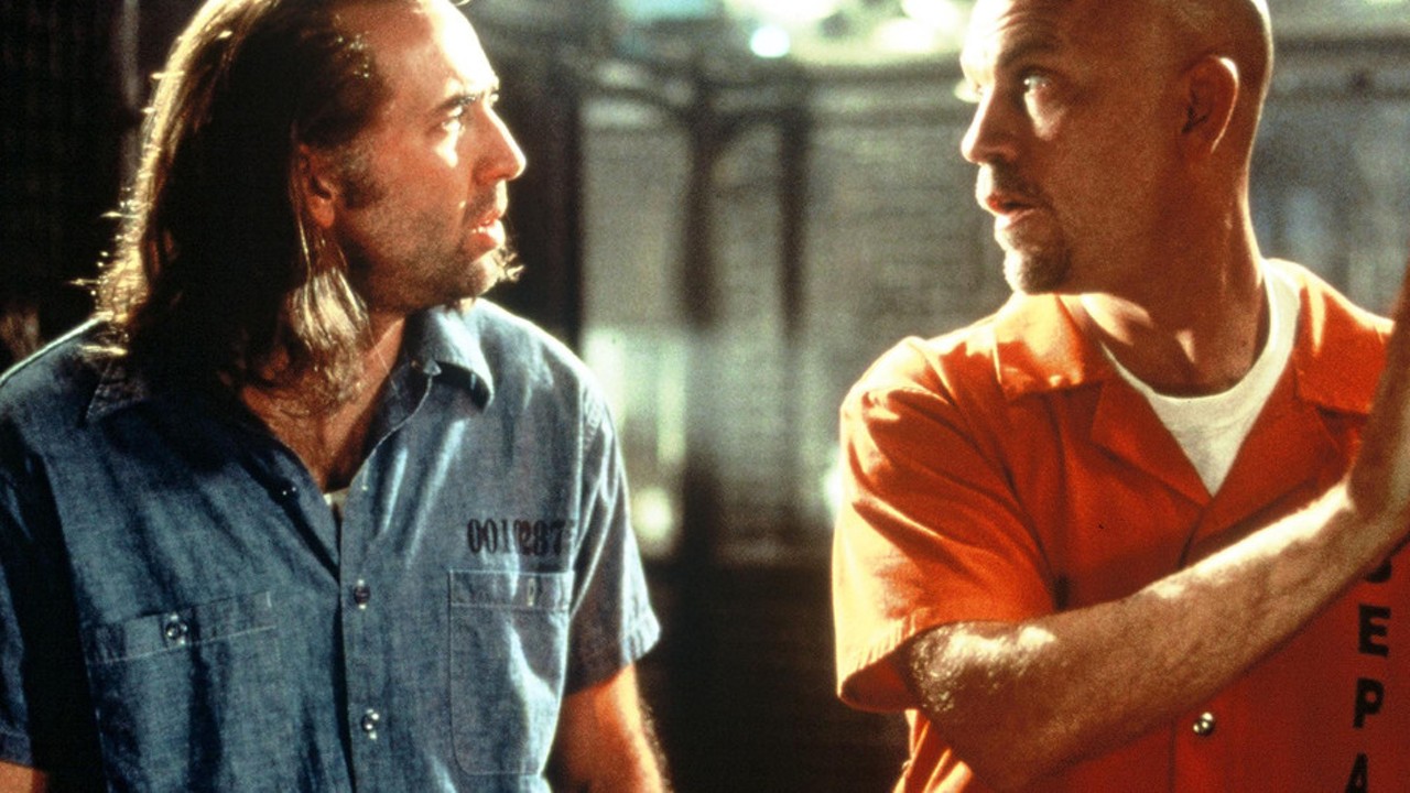 The Rock (1996), Con Air (pictured) (1997), Face/Off (1997)
Cage's action-movie streak hit something of a peak with this miraculous run in the mid-'90s, which had the actor collaborating with genre stalwarts Michael Bay, Simon West (with producer Jerry Bruckheimer), and John Woo, respectively. Here's hoping the present-day Cage soon ditches the realm of sub-VOD actioners and returns to working with bona fide craftsmen.