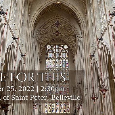 No-Name Chorale Presents: Made For This, 9/25/22 @ 2:30 PM