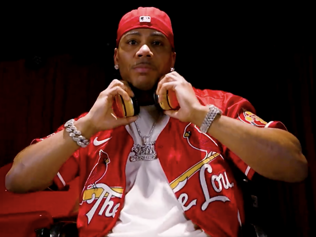 Nelly's repping the Lou again, and we're not mad about it.