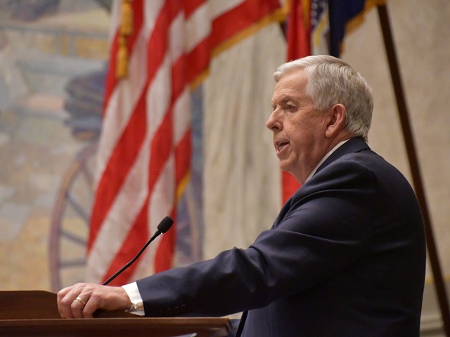 Missouri Gov. Mike Parson delivered his State of the State address on Jan. 27, 2021