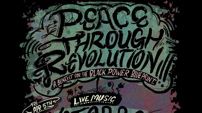 Peace Through Revolution a benefit show at Tim's Chrome Bar