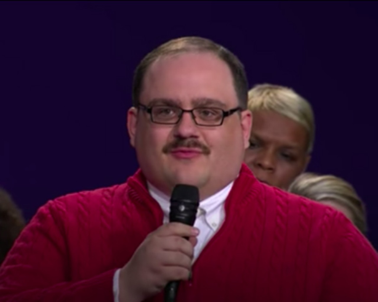 Ken Bone
The undecided Shiloh, Illinois, voter with the red sweater
Photo credit: screengrab from YouTube