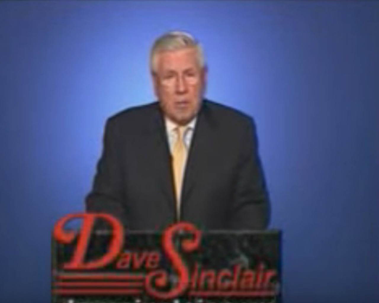 Dave Sinclair, car dealer
"If it's not right, I'll make it right."
Photo credit: screengrab from YouTube
