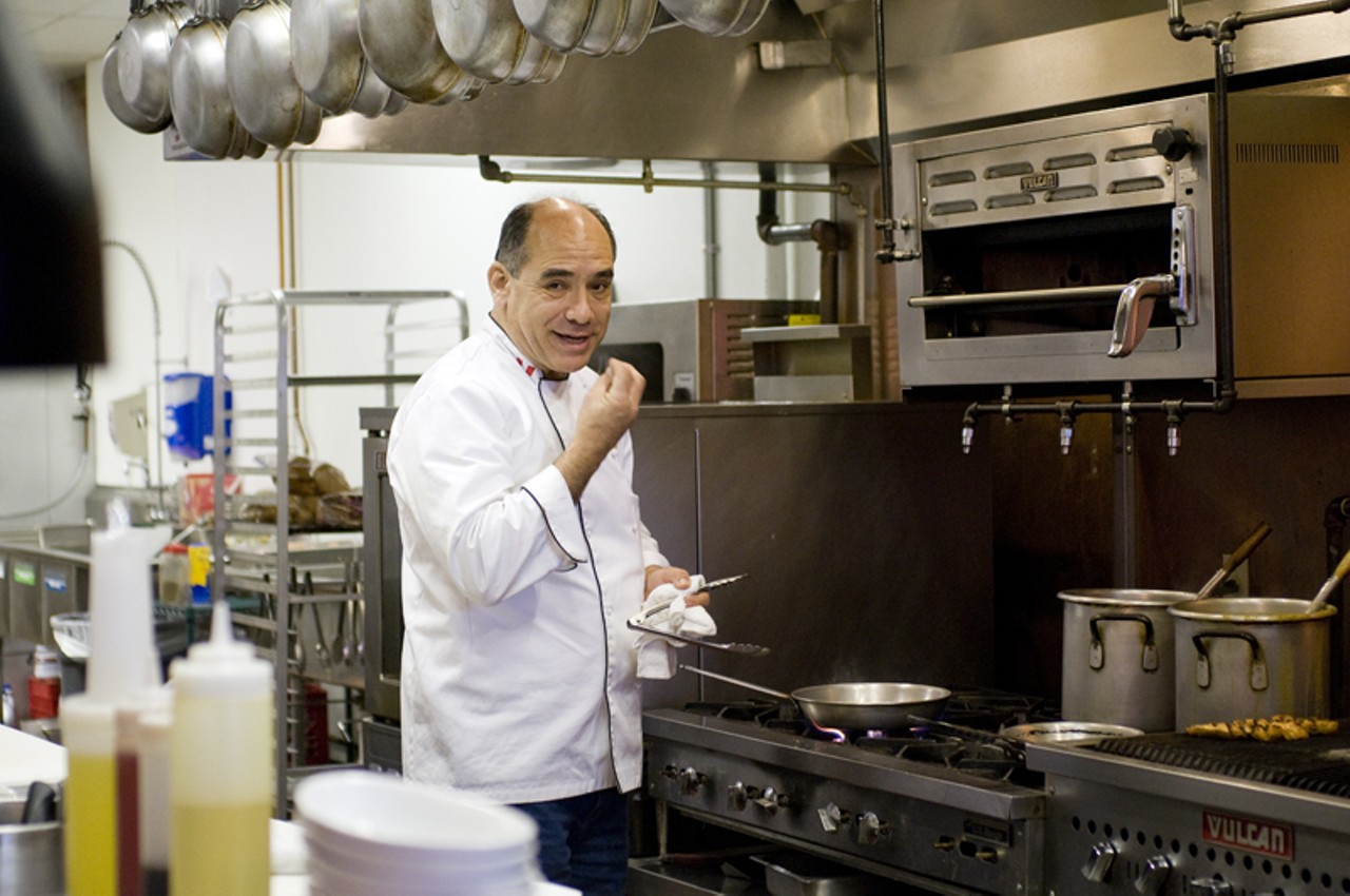 Jorge Calvo&rsquo;s enthusiasm for food emanates throughout the kitchen.