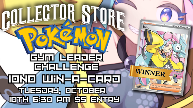 Pokemon TCG: Gym Leader Challenge Iono Win-A-Card