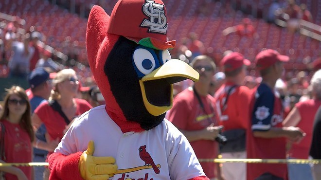Fredbird's crying it's just hard to tell.