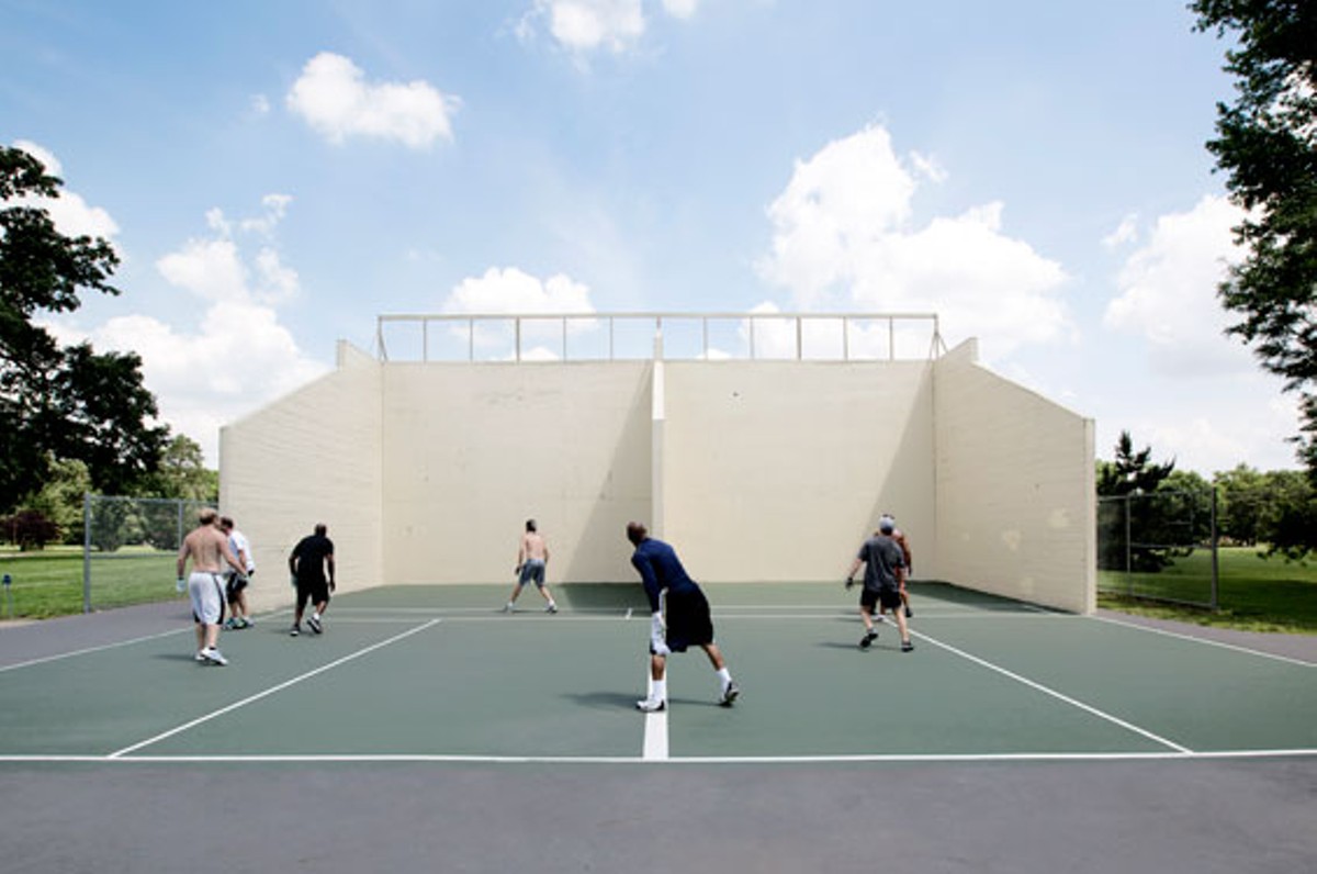 Pros and Cons: Ex-inmates redefine handball at Forest Park