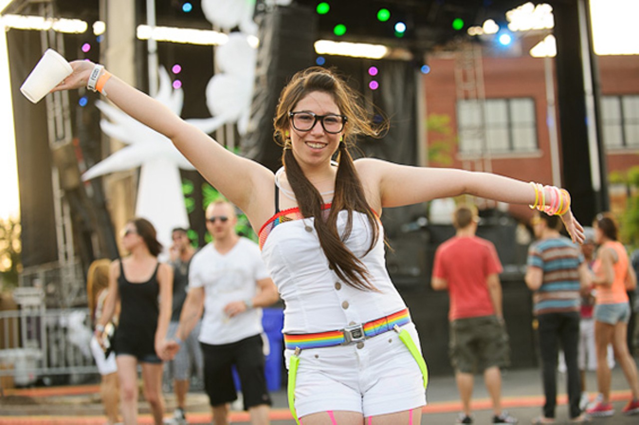 Fans at the first annual Pulse Festival in St. Louis on June 9, 2012.