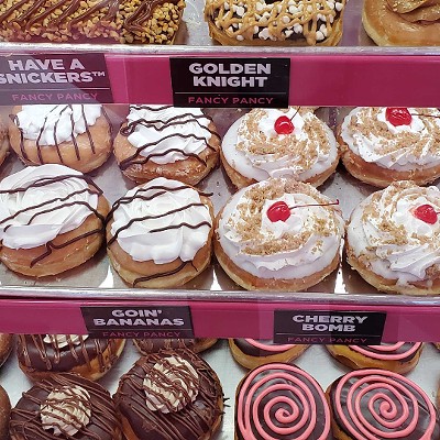 Pinkbox DoughnutsWe’re desperate to shove these legendary Las Vegas doughnuts in our faces.