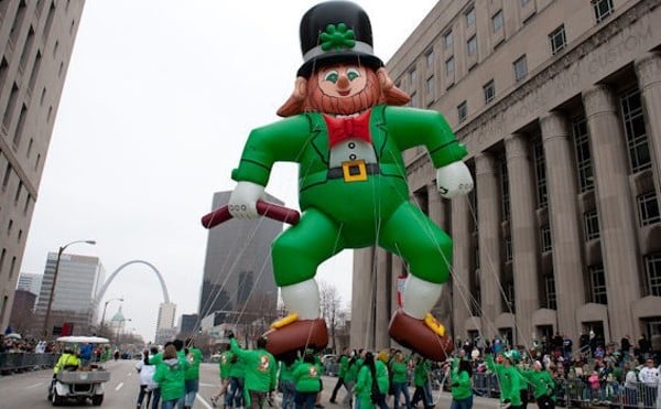 The downtown St. Patrick's Day Parade was on Saturday.