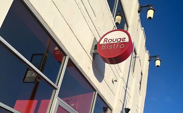 Rouge Bistro occupies the space that formerly housed the Olive Bar.