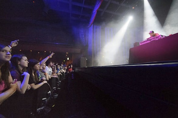 Rusko performing at the Pageant in St. Louis, Missouri on February 27, 2012.
