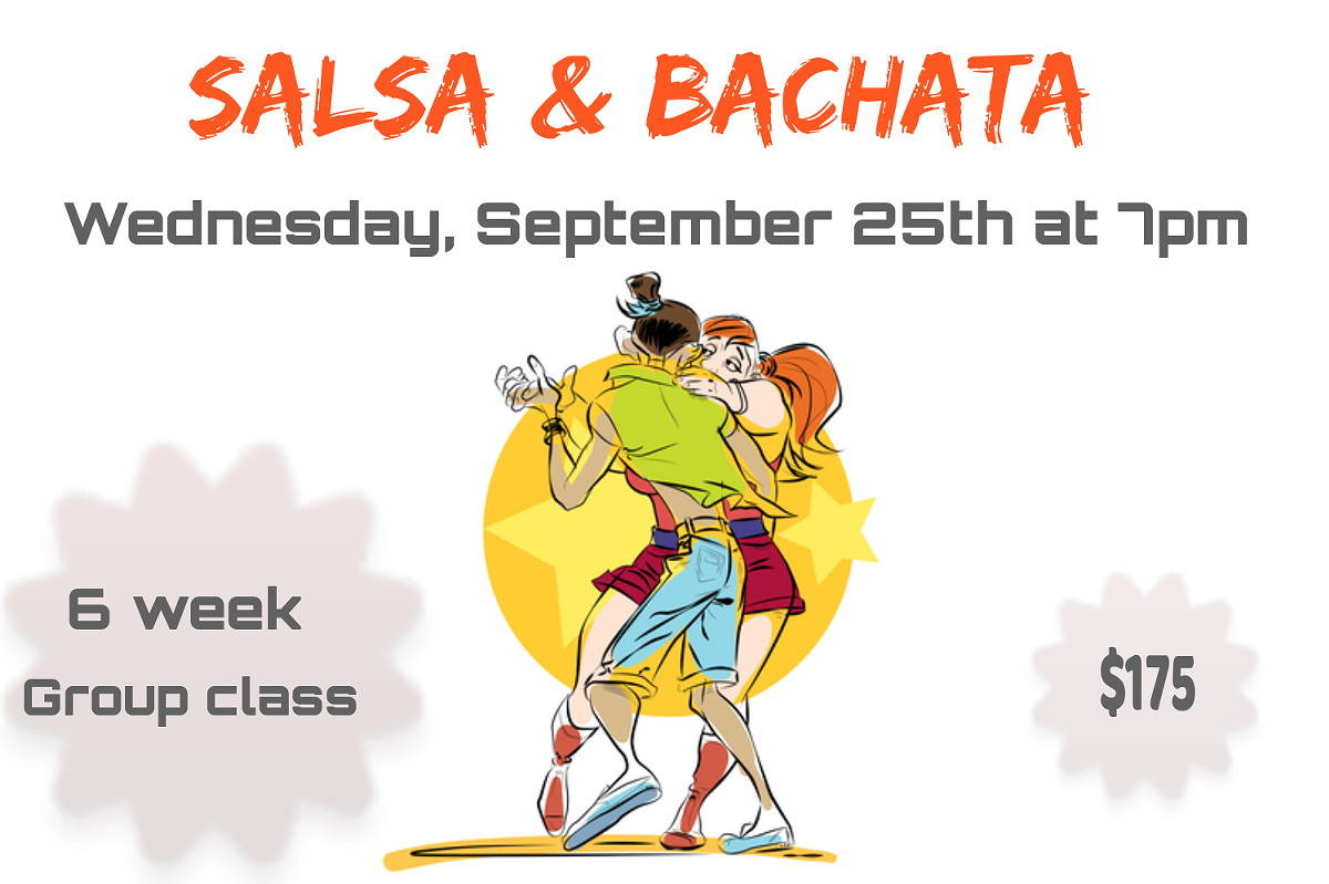 Salsa & Bachata group class for couples