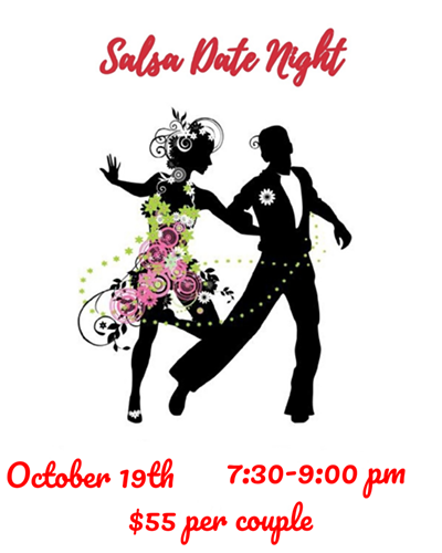 Salsa Date Night for couples at Majestic Dance Studio