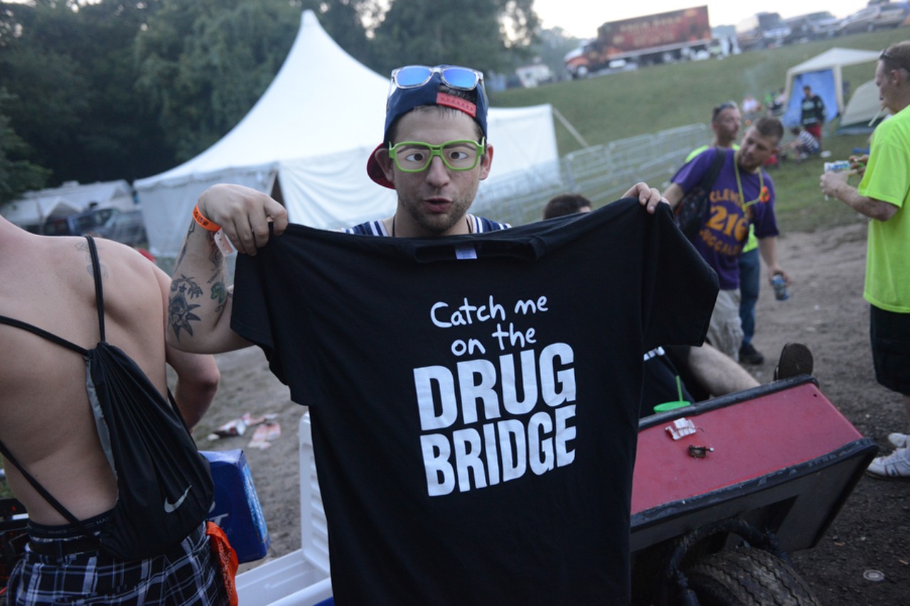 Scenes from Day 2 of the Gathering of the Juggalos, 2013 (NSFW)