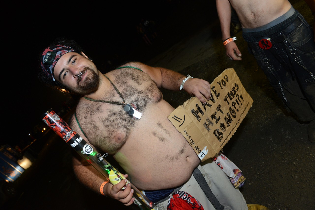 Scenes from Day 2 of the Gathering of the Juggalos, 2013 (NSFW)