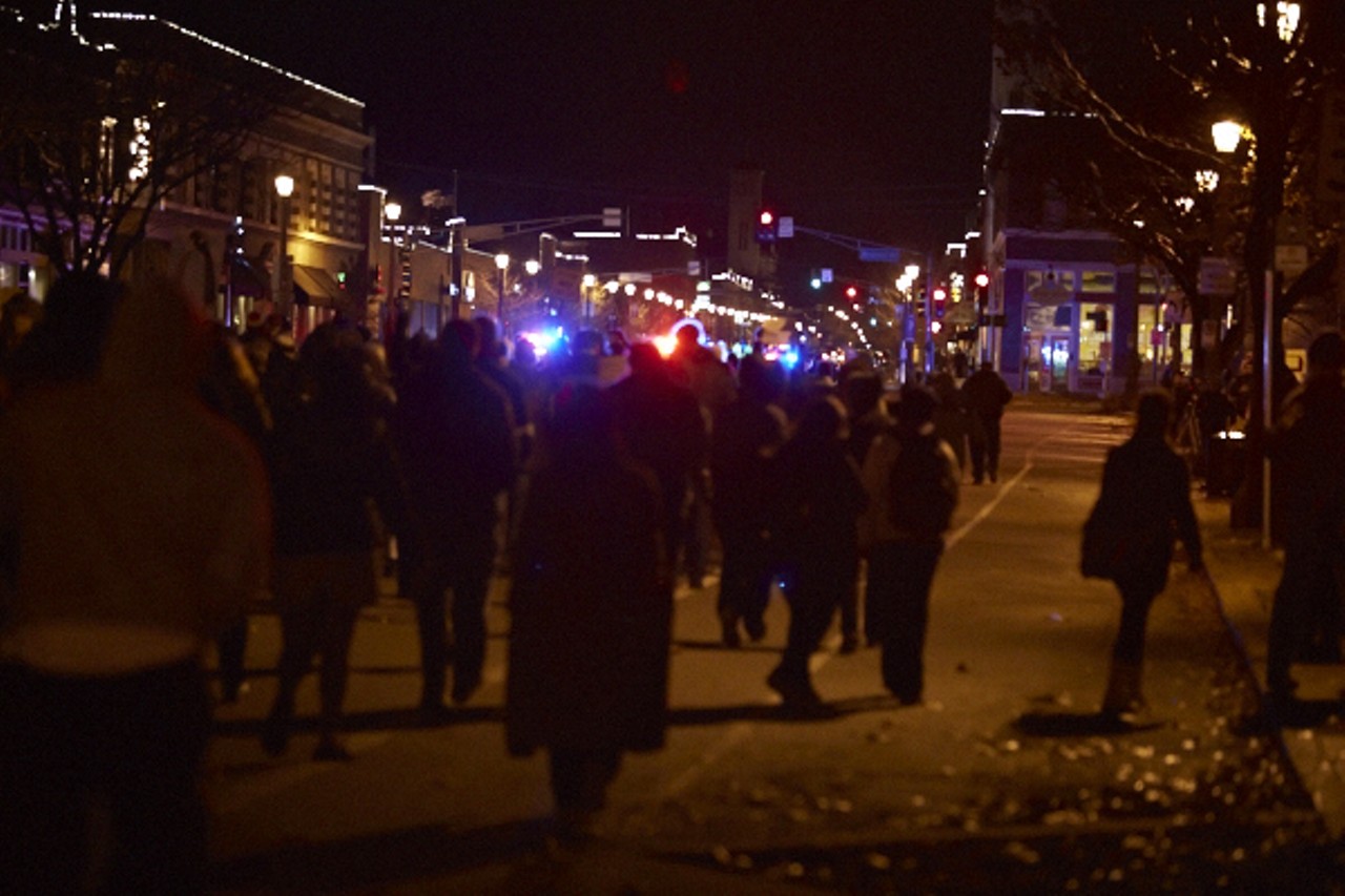 Scenes from Shaw after the Darren Wilson/Michael Brown Grand Jury Decision