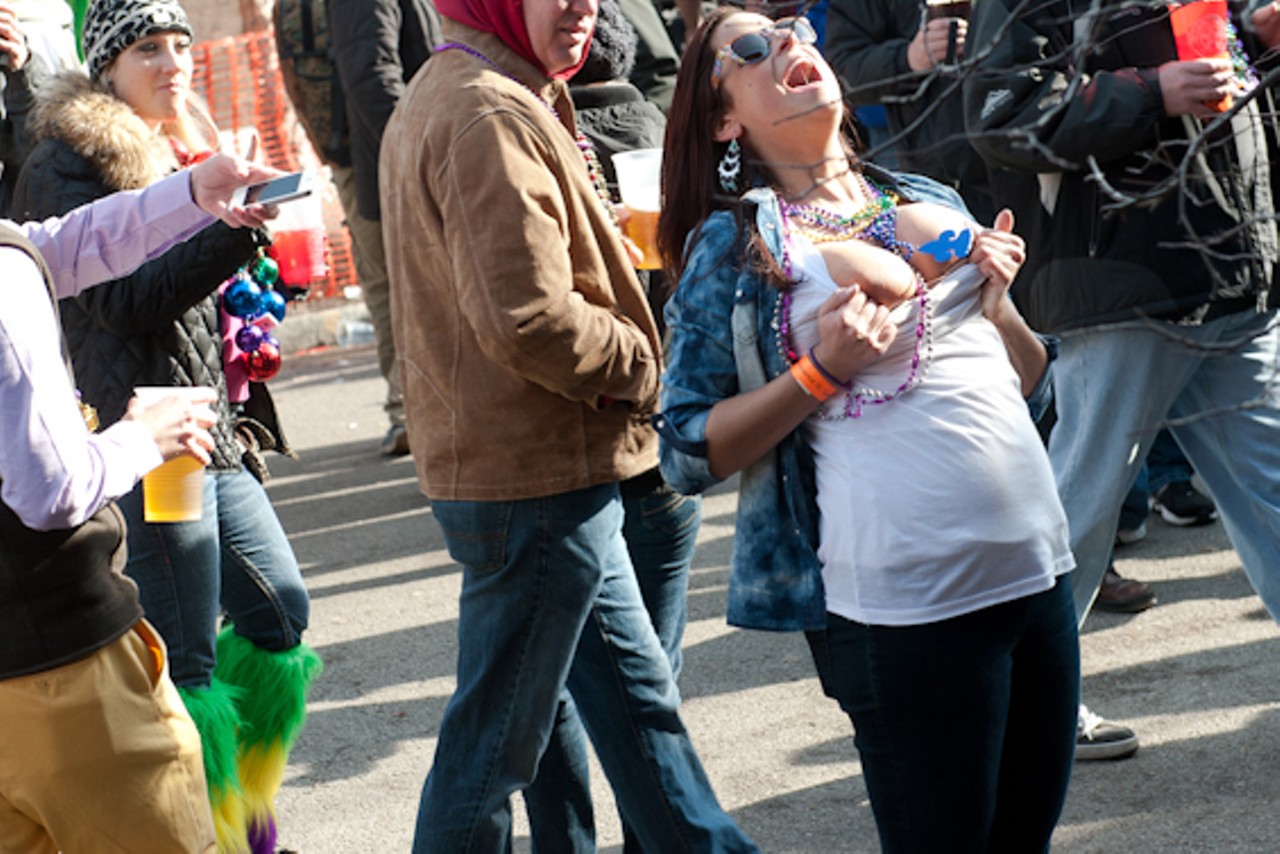 Scenes from Soulard Mardi Gras, 2013 (NSFW)