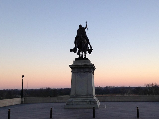 The worst of St. Louis monuments to bad men may be the Art Hill bronze of the city's namesake.