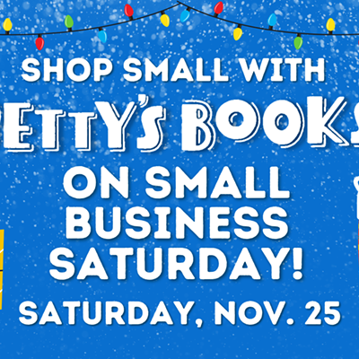Small Business Saturday at Betty's Books
