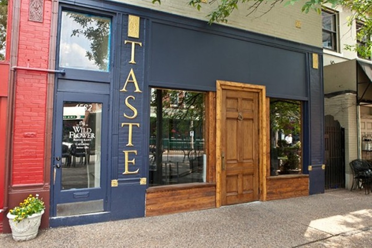 Taste
(4584 Laclede Avenue)
Gerard Craft&#146;s Taste Bar was replaced with BRASS Bar in October.
Find out more here.
Photo credit: Laura Ann Miller