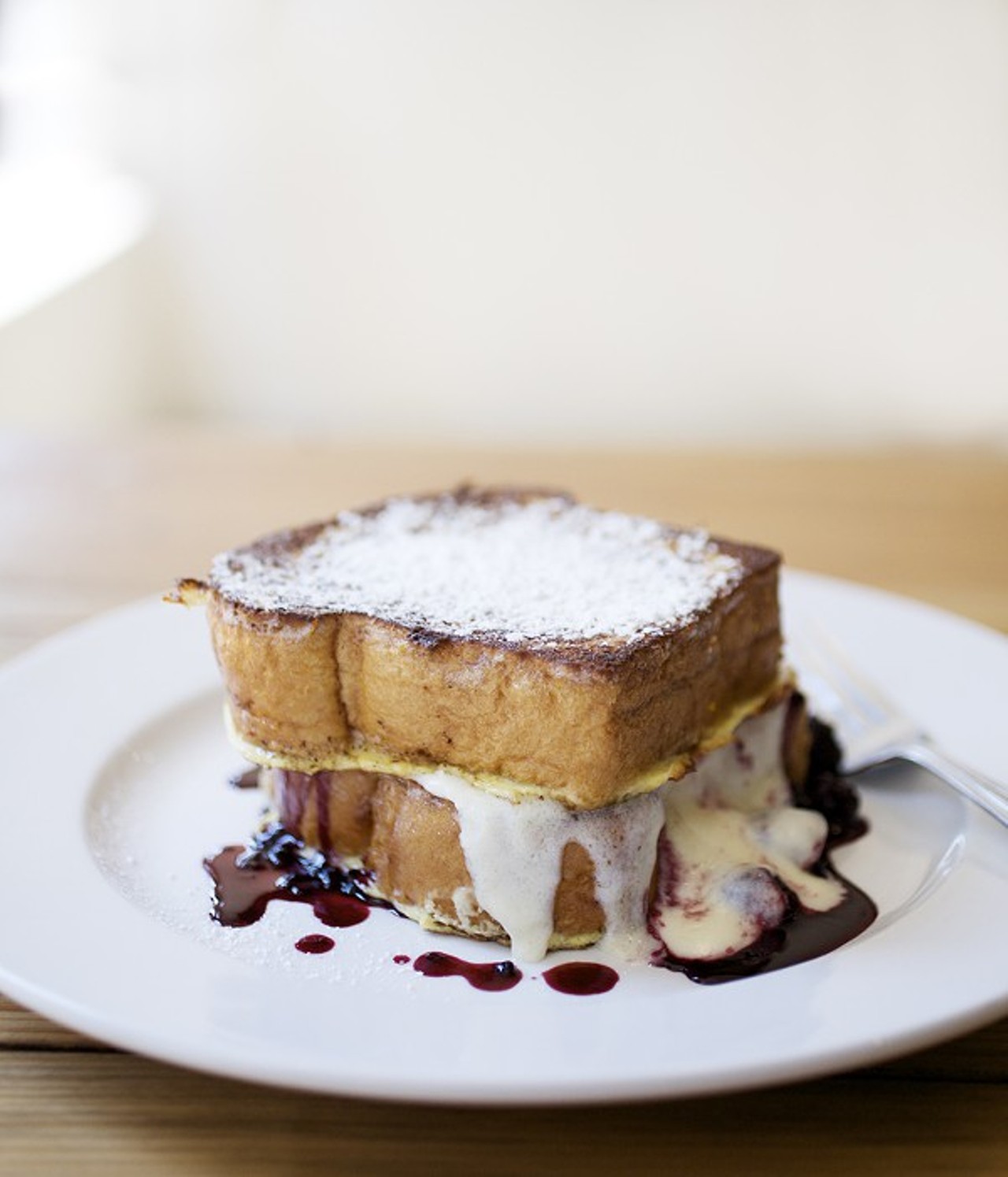 The bread is crucial to Half & Half's famed French toast. Photo by Jennifer Silverberg.