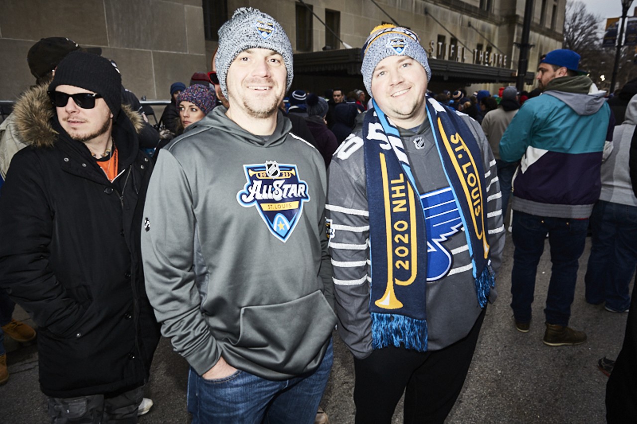 St. Louis Blues Fans Party in the Streets For All-Star Game and Green Day