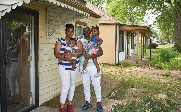 Alexis and Andre Rogers' family was displaced for three months after a flood inundated their University City home in July 2022.