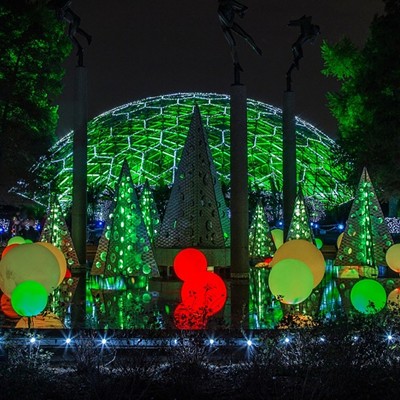 Garden GlowMissouri Botanical Garden (4344 Shaw Boulevard, mobot.org)This annual favorite is better than ever this year, with elevated s&rsquo;mores from the S&rsquo;more Shack and a giant dance floor that lights up and makes noise when you step on it. Rest assured the classics are back, too, with tunnels of candy cane-colored lights and some terrifically lit trees. Rent a s&rsquo;mores pit to up the fun factor.