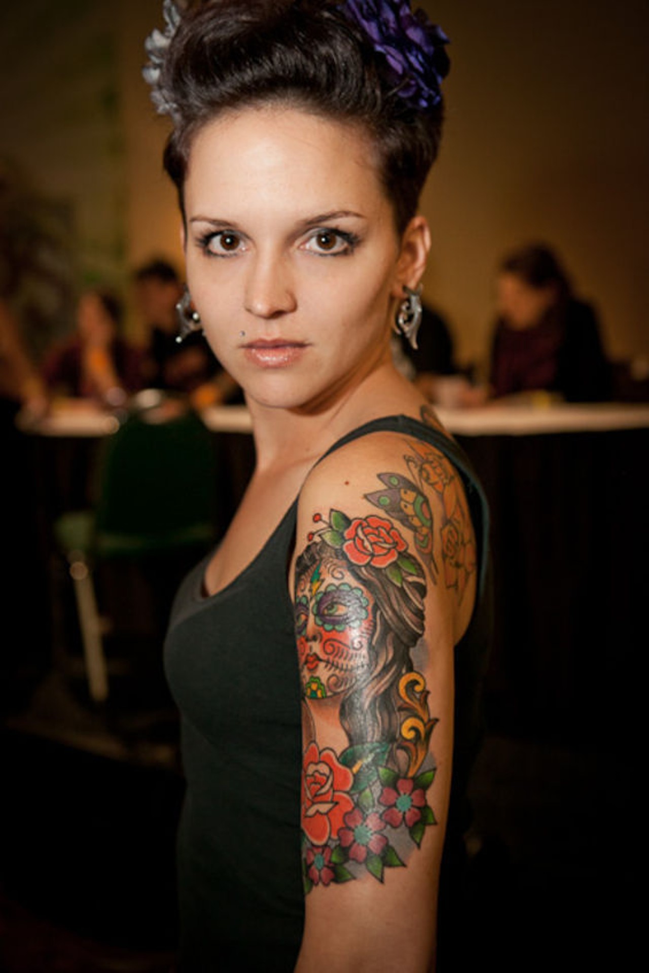 See more photos from the Old School Tattoo Expo.