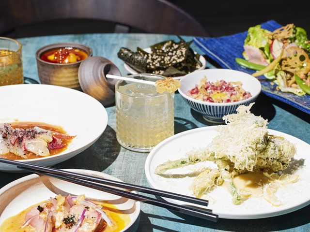 Sado offers a full bar and a host of fish dishes, including some favorites from Chef Nick Bognar's family's former restaurant in Ballwin, Nippon Tei.