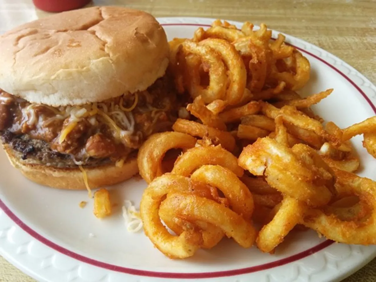 Chuck-A-Burger
9025 St. Charles Rock Road, St. John, 314-427-9524
For a taste of an old-time greasy spoon, hit up Chuck-A-Burger in St. John. The retro joint serves food that is nostalgic in taste and in calorie count. There’s no concern that something is too greasy or too bad for you here. The prices are retro, too. The Original Chuck-A-Burger with single chuck is just $5.40 and the french fries are $1.85, so you can feed the whole family for about $30 before tax and tip, you cool cat.