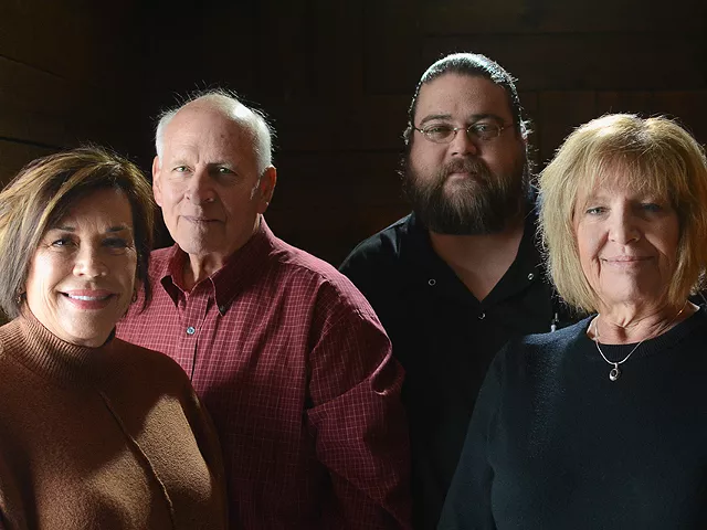 Carol Balducci, Rick Balducci, chef Larry Miller and manager Joanie Balducci Shinall.