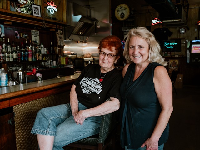 Carolyn McKinney and Janice Gage are the mother and daughter team behind Iowa Buffet.
